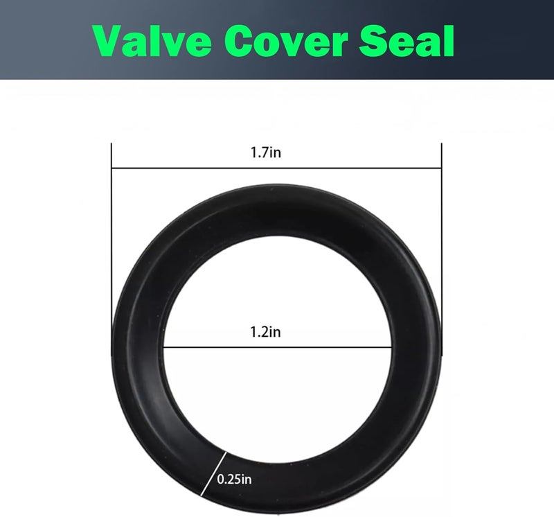 OCHIWAVE Engine Valve Cover Spark Plug Tube Seal, Valve Cover Gasket Seal for Ford Edge Taurus Escape Expedition Explorer F-150 Flex Focus Fusion for Lincoln MKC MKS MKT MKX BR3Z-6C535-B BR3Z6C535B - Image 4
